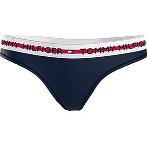 Tommy Hilfiger String voor dames (1 stuk), Blauw (Desert Sky)