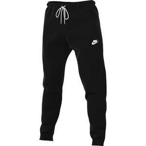 Nike Men's Full Length Pant M Nk Club Wvn Taper Leg Pant, Black/White, DX0623-010, L