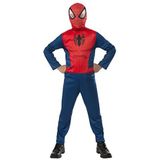 RUBIE'S Spider-Man instapkostuum, 5-6 jaar/blauw