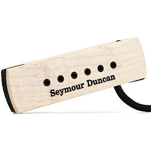 Seymour Duncan SA-3XL Rozet Woody Hum-Canceling microfoon voor akoestische gitaar, bruin