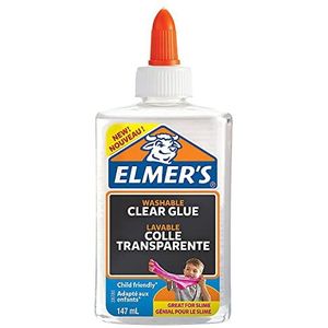 Elmer's Transparante vloeibare lijm, wasbaar en kindvriendelijk, 147 ml