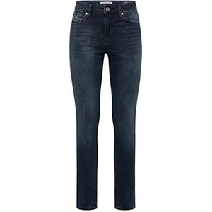 Mavi Adriana damesjeans Indigo geborsteld glam, 29 W/30 L, indigo geborsteld glas