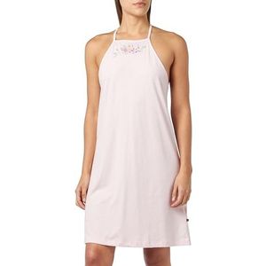 hoona Robe d'été pour femme, rose, XXL