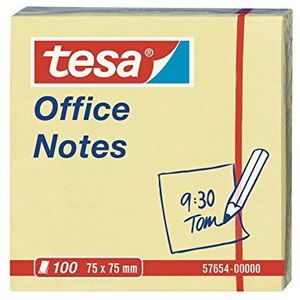 Tesa Office notitieblok, groot, 75 x 75 mm, 100 vellen