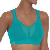 Anita Air Control Delta Pad Sportbeha voor dames, 1 stuk, Eend Ei Blauw