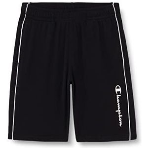 Champion Athletic C-Sport Quick Dry Polyparma C-logo shorts voor kinderen en jongens, zwart, 5-6 jaar, zwart.