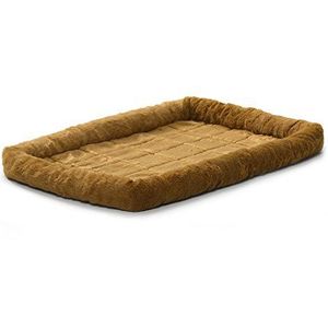 MidWest Homes for Pets 121,92 cm lange honden- of kattenkussen met comfortabele nekrol, ideaal voor hondenrassen ""XL""; kaneel; model 40248-CN