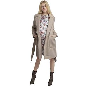 APART Fashion Zachte damesjas van wolmix, Taupe