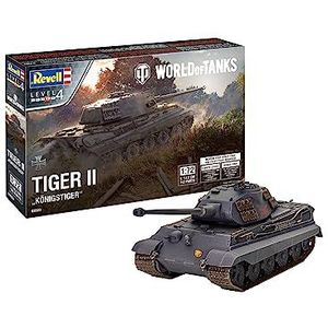 1:72 Revell 03503 Tiger II Ausf. B Konigstiger - World of Tanks Plastic Modelbouwpakket
