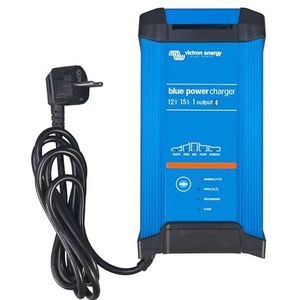 Victron Energy Blue Smart NEMA 5-15 Single Output acculader Bluetooth IP22 12V 15A 120VAC