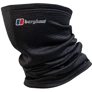Berghaus Spitzer Unisex nekwarmer Jet Black/Grey Pinstripe Marl, Eén maat