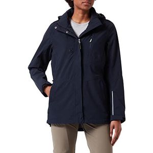 Killtec Dames functionele jas voor hondenbezitters met afneembare capuchon - KOS 151 WMN JCKT, Dark Navy, 36, 38416-000