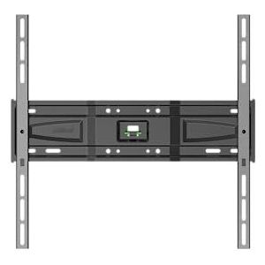 Meliconi SLIMSTYLE Plus 400S - Ultradunne vaste muurbeugel voor flatscreen-tv's van 40"" tot 82"", vesa: 200-300-400. Zwart