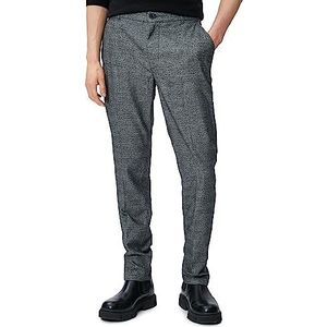 Koton Pantalon en viscose pour homme avec poches boutonnées, Anthracite à carreaux (9c2), 40