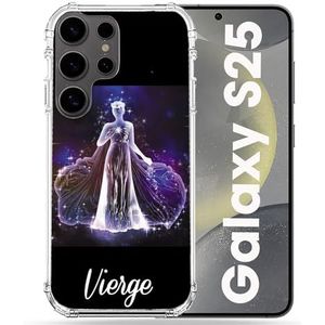 Cokitec Coque Renforcée pour Samsung Galaxy S25 Signe Zodiaque 2 Vierge