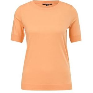 comma T-shirt met korte mouwen van gebreid jersey, Mango