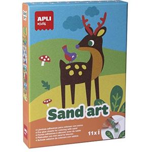 APLI Apli13749 Set 4-delig Sand Art kleur met zand
