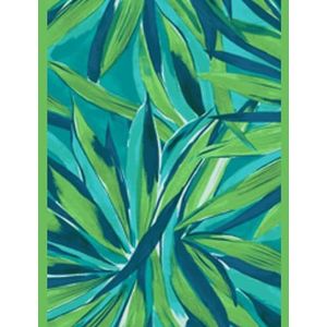 Only Onlalma Life Vis Isa Wrap Dress Aop, kiwi, XL