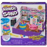 Kinetic Sand Sable Magic – Rainbow Cake Shoppe – 680 g zand geel, roze, blauw en wit met vanillegeur – knutselset voor kinderen, sensorisch speelgoed – 6068029 – speelgoed voor kinderen vanaf 5 jaar