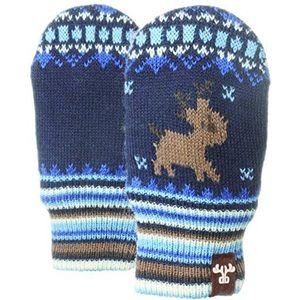 nordbron® Baby Puppy Deer M wanten, blauw, Eén maat - 9018