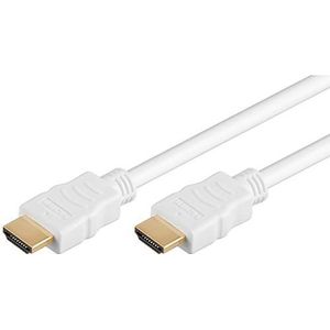 PremiumCord HDMI-kabel A naar HDMI-stekker/stekker, 10 m, 3 m, wit.