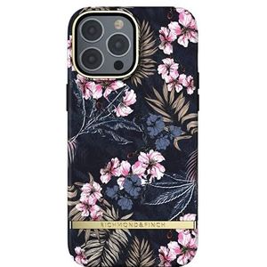 RICHMOND & FINCH Telefoonhoesje ontworpen voor iPhone 13 Pro Max, 6,7 inch, dubbel blok, getest op vallen, schokbestendig, verhoogde randen, beschermhoes, junglebloemen