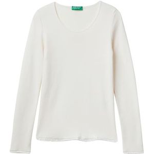 United Colors of Benetton Maillot de survêtement pour femme, Blanc, XXS