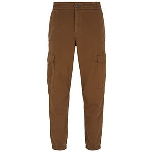 BOSS Sisla-1-Cargo-DS Cargobroek voor heren, relaxed fit, katoen, stretch, medium Brown217, 56, Medium Brown217