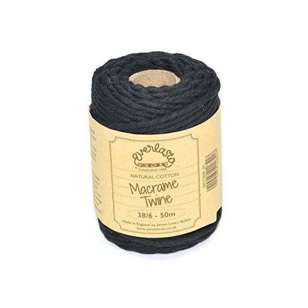 Buy Vaessen Creative Nylon Thread, Black, 0.25 mm x 50 m Spool