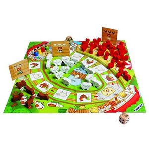 Beleduc Happy Farm - Bordspel voor kinderen vanaf 3 jaar - Speelduur 15-20 minuten - 2-4 spelers