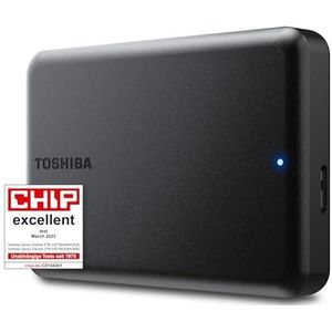 Toshiba Canvio Partner 4TB draagbare externe harde schijf 2,5 inch compatibel met USB 3.2, Mac & Windows. Xbox, PS4, PS5
