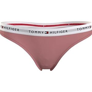 Tommy Hilfiger String Femme, Rose (flora pink), XL