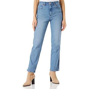 Wrangler Mom Straight Jeans voor dames, Mauna.