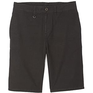 Oxbow N1ORTANGO herenshorts, effen, stretch, zwart.