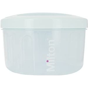 Sterilisator voor flessen in de magnetron, stoomsterilisatie, grote capaciteit, voor babyflessen, fopspenen en babyaccessoires, beschermt de baby tegen ziektekiemen, effectief 24 uur, BPA-vrij, Milton