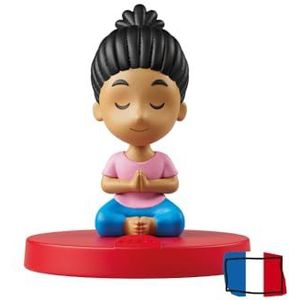 FABA Yoga-geluidskaartje voor de kleintjes – educatieve inhoud – speelgoed, Franse versie, kinderen van 4 jaar