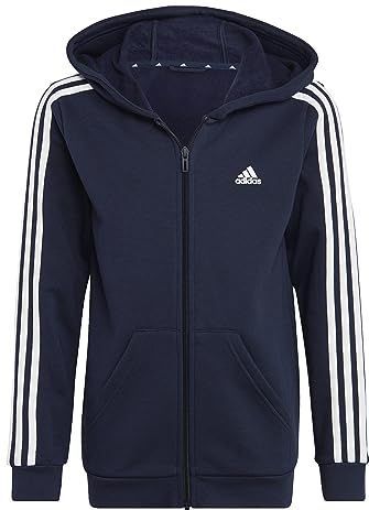 adidas Essentials 3-Stripes Fleece Full Zip Hoodie Trainingspak Unisex Kinderen