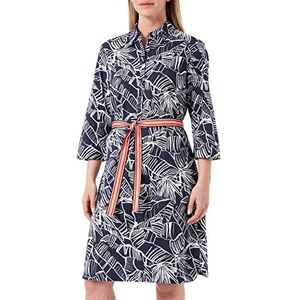 Betty Barclay dames blousejurk, donkerblauw/crème