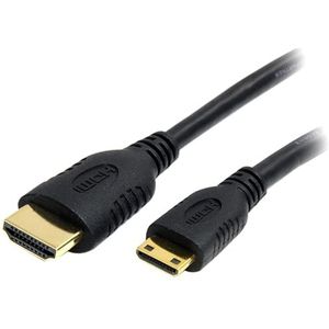 StarTech.com HDMI High Speed HDMI-kabel met Ethernet 2m HDMI naar HDMI Mini mannelijk (HDACMM2M)