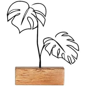 Elegant decoratief object van bladeren