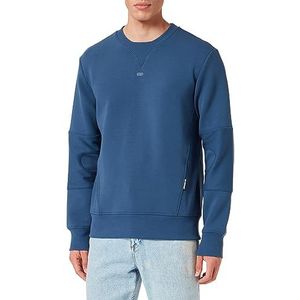 G-STAR RAW Moto R SW Sweatshirts voor heren, Blauw (Rank Blue D23484-d175-868)