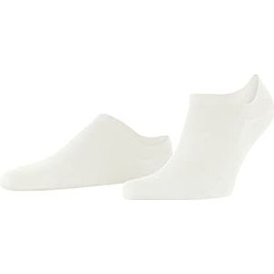 FALKE ClimaWool onzichtbare sokken voor heren, ademend, klimaatregulerend, geurremmend, lyocell wol, effen voetbescherming, hoge hals, ideaal met sneakers, 1 paar, Wit (Off-White 2040)