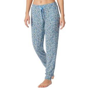 Schiesser Pantalon de pyjama long pour femme avec poignets Mélange modal + bas de pyjama relax, multicolore 5_182100, taille 42, Multicolore 5_182100, 42