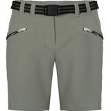killtec KOS 19 WMN BRMDS 42807-000 Bermuda fonctionnel pour femme avec ceinture Olive clair Taille 36, Hellolive., 36