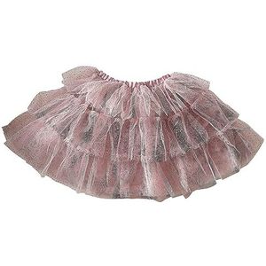 Ginger Ray Meisjes Blush Pink & Starlight Silver Sparkle Fairy Princess Tutu voor Kerstmis Kostuum Partijen Leeftijd: 5-7 jaar