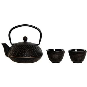 DKD Home Decor Standaard theepot set