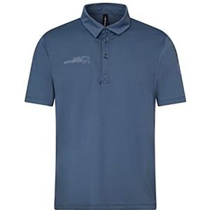 Rock Experience Hayes SS Polo Femme, Bleu chinois, S