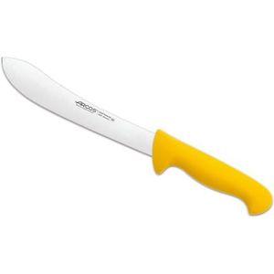 Arcos 292600 Series 2900 Steakmes met roestvrijstalen lemmet, nitrum, 20,3 cm, handvat polypropyleen, geel