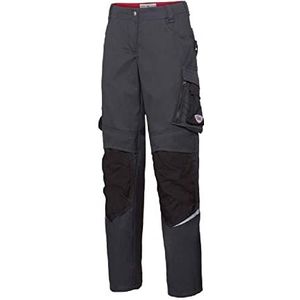 BP 1999-570-1332-40n dames werkbroek slim fit 250,00 g/m² stretch stofmix koningsblauw/zwart, 40 N