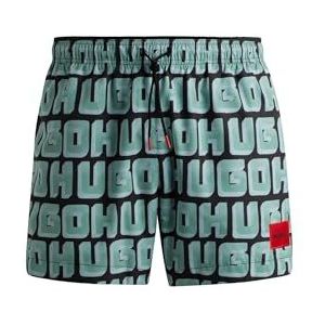 HUGO Vice Zwemshorts voor heren (1 stuk), Open Green386